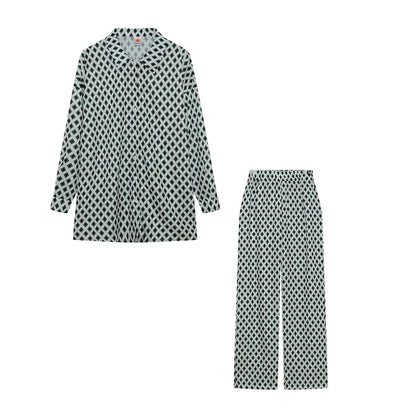 ANABELLA™ CONJUNTO DOS PIEZAS CAMISA + PANTALON